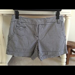 ANN TAYLOR LOFT GINGHAM SHORTS